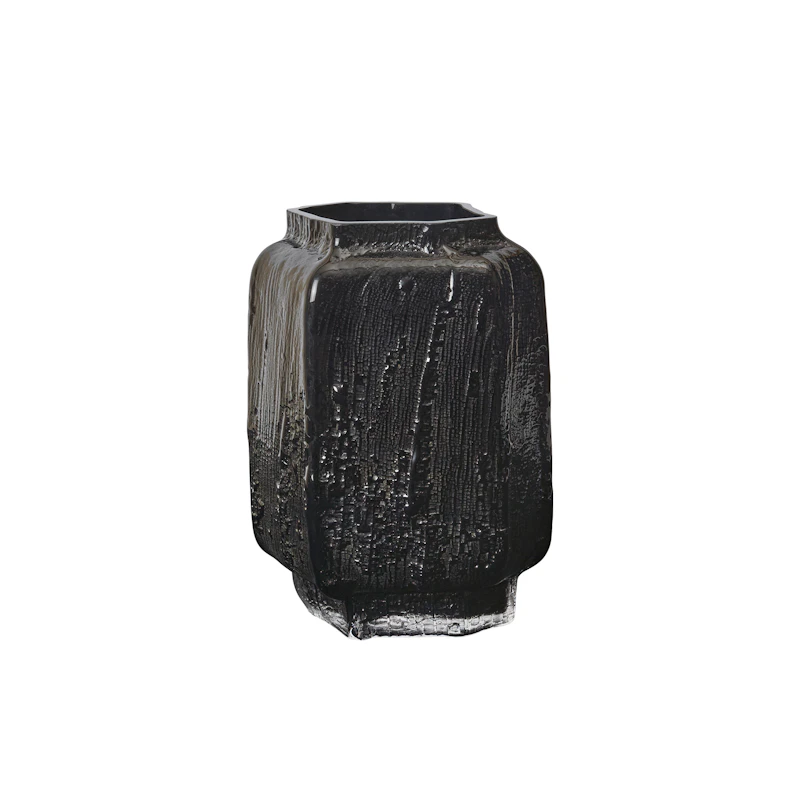 Mokuri Vase 25 cm, Sort