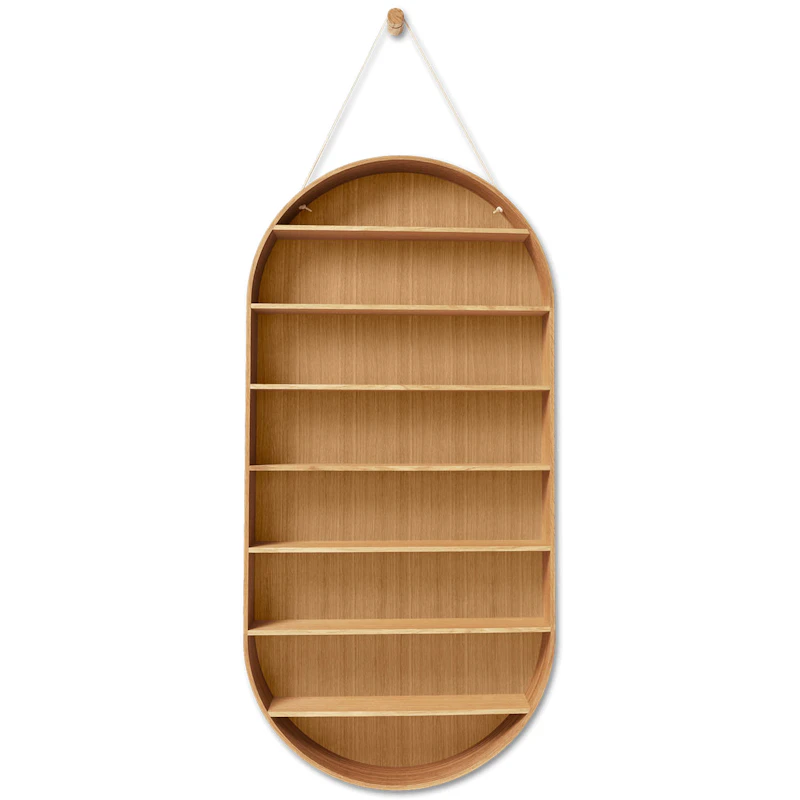 Oval Dorm Hylde 110 x 54 cm, Oiled Oak