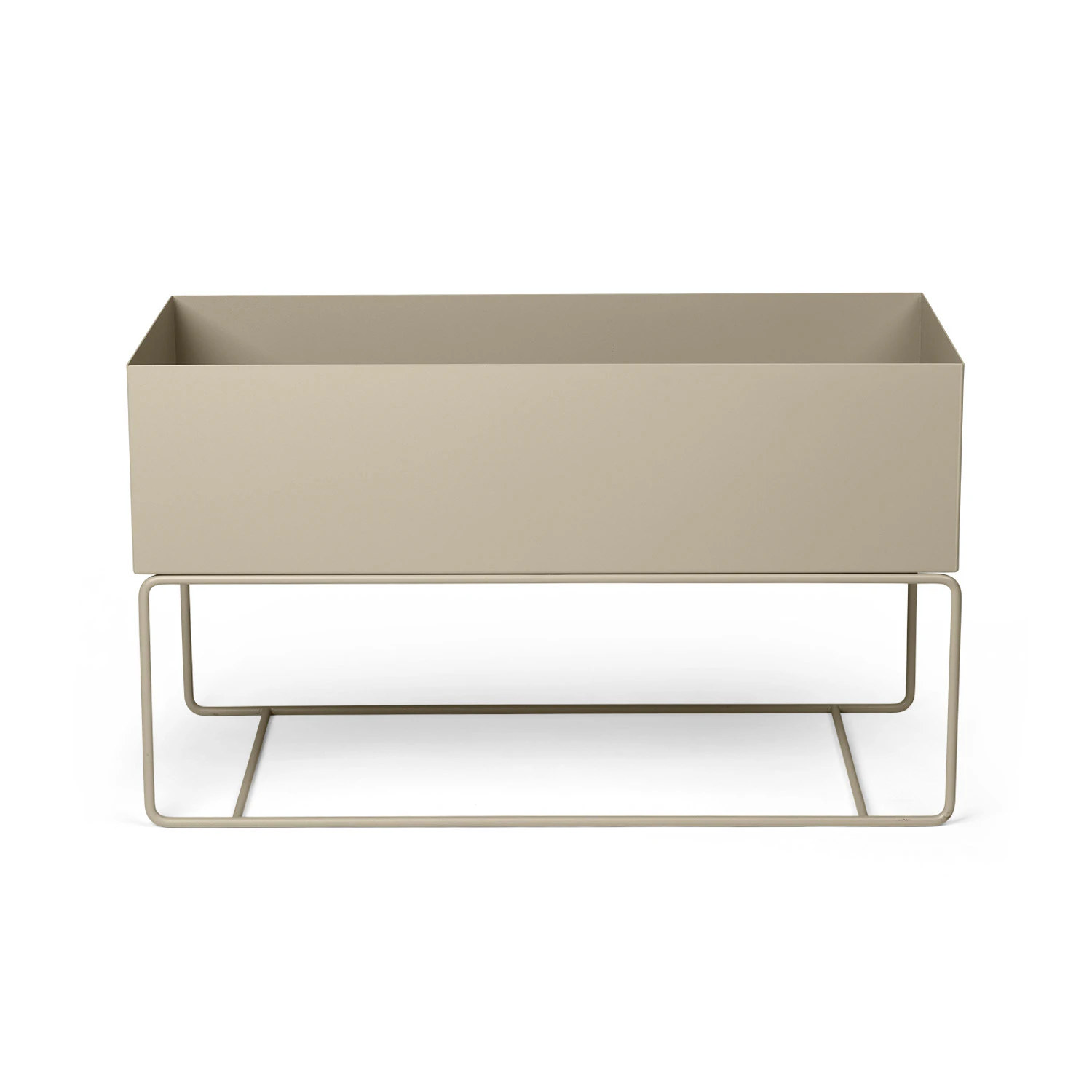 Ferm Living Plant Box Large Blomsterkasse - Krukker Pulverlakeret Metal Cashmere - 110108693