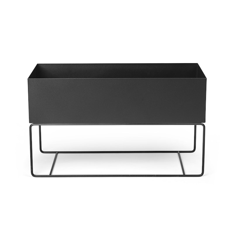 Plant Box Large Blomsterkasse, Sort