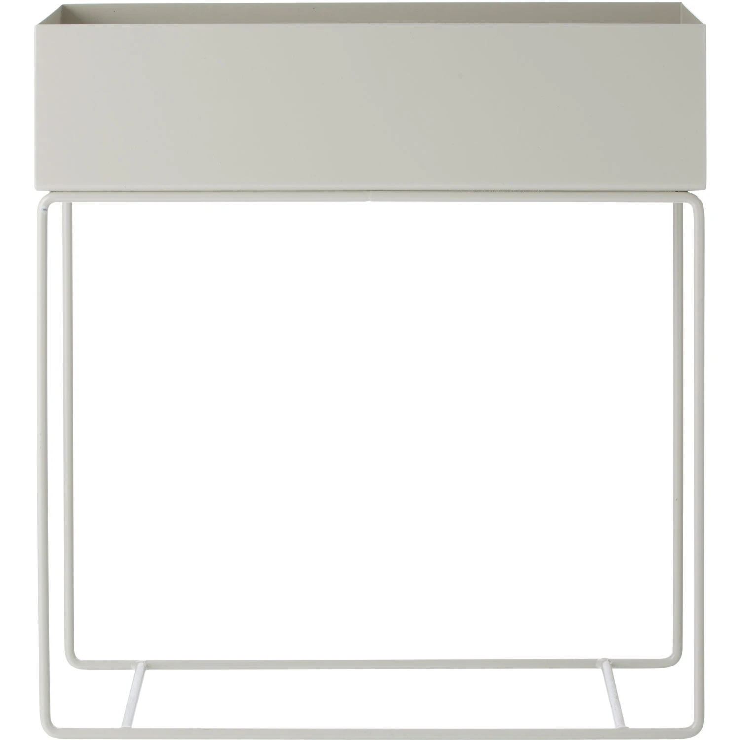 Ferm Living Plant Box Blomsterkasse 60x65 Cm - Krukker St&aring;l Lysegr&aring; - 3217