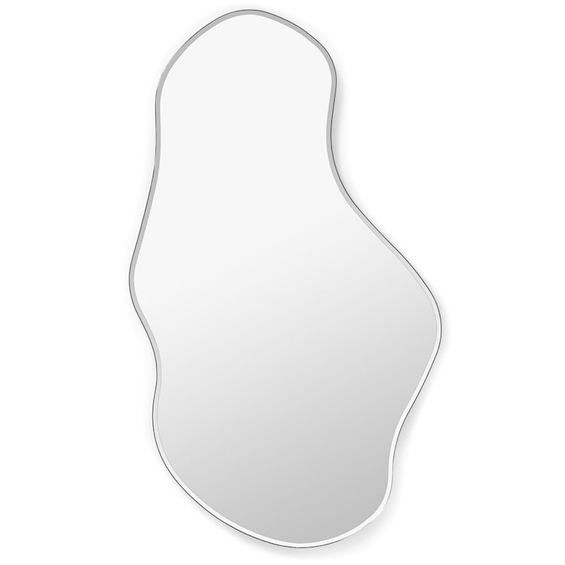 Pond Spejl 110x63 cm, Dark Chrome