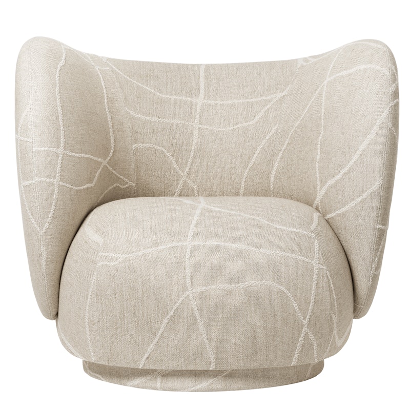 Rico Loungestol Utzon-Can Lis, Offwhite / Sand