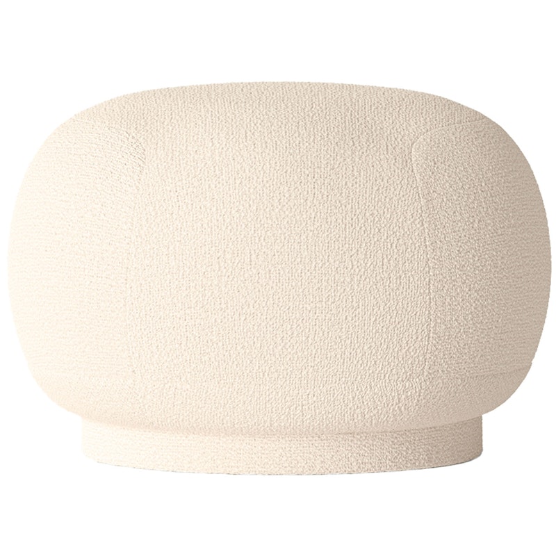 Rico Pouf Wool Boucle- Off-White Puf