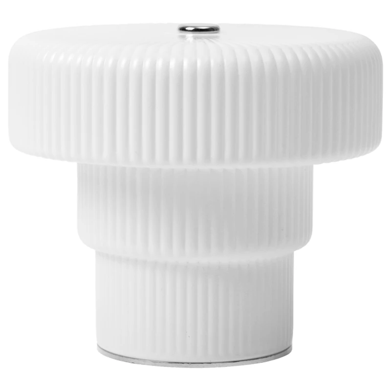 Ripple Bordlampe Bærbar, Hvid