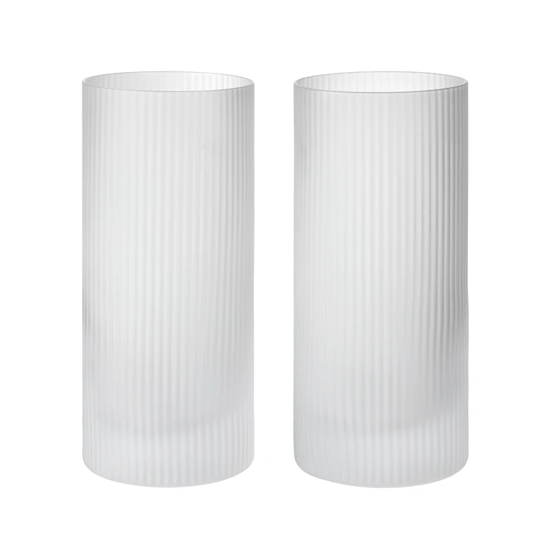 Ripple Drinksglas 2-pak, Frosted