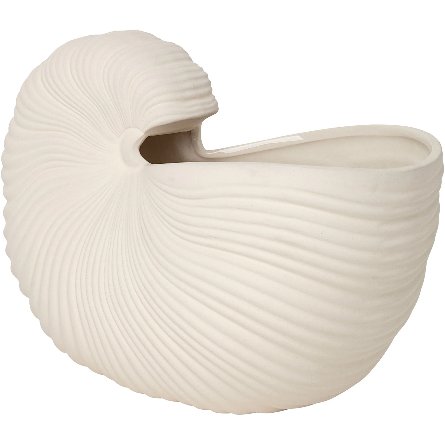Ferm Living Shell Pot Off White - Krukker Stent&oslash;j Off-White - 100232202