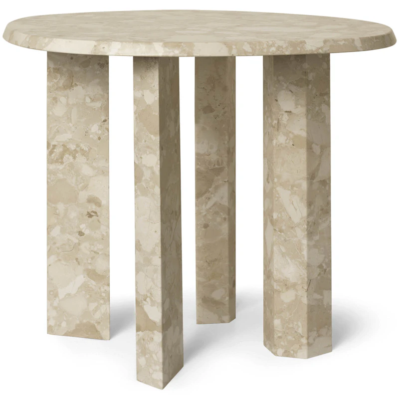 Taula Sidebord Ø54,4 cm, Sand