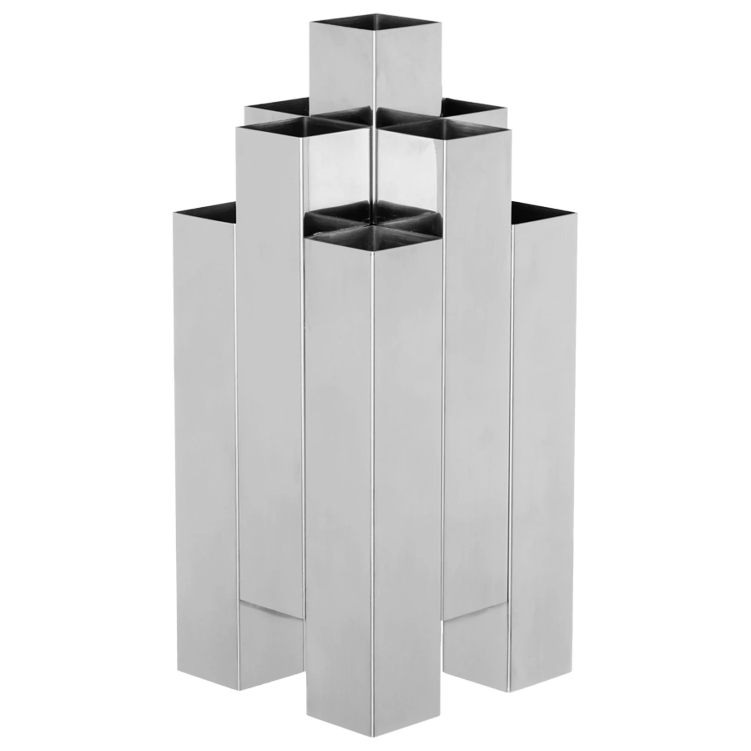 Ferm Living Tessera Vase 28 Cm - Vaser Rustfrit St&aring;l Mirror Polished - 1104272405