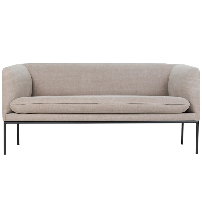 Turn Boucle 2-Personers Sofa / Naturlig