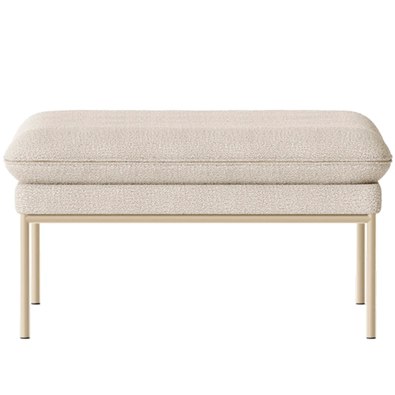 Turn Boucle Puf, Offwhite/Cashmere