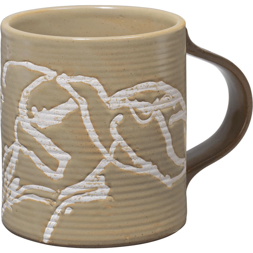 Ferm Living Vuelo Krus - Kaffekopper Stent&oslash;j Elm Green - 1104270721