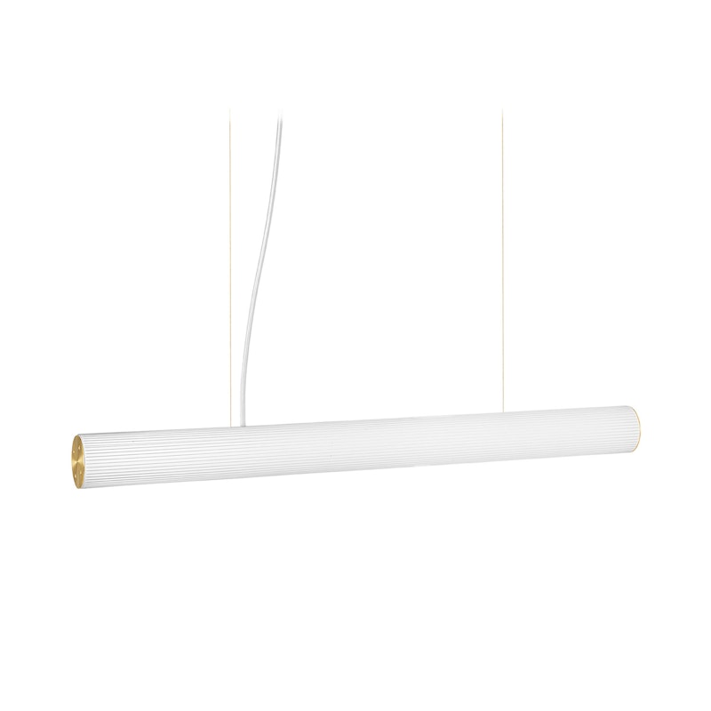 Vuelta Pendellampe 100, Hvid / Messing