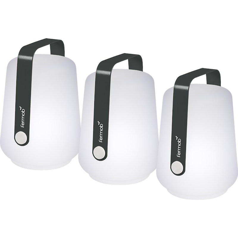 Balad Lampe H12, 3 Stk, Antracit