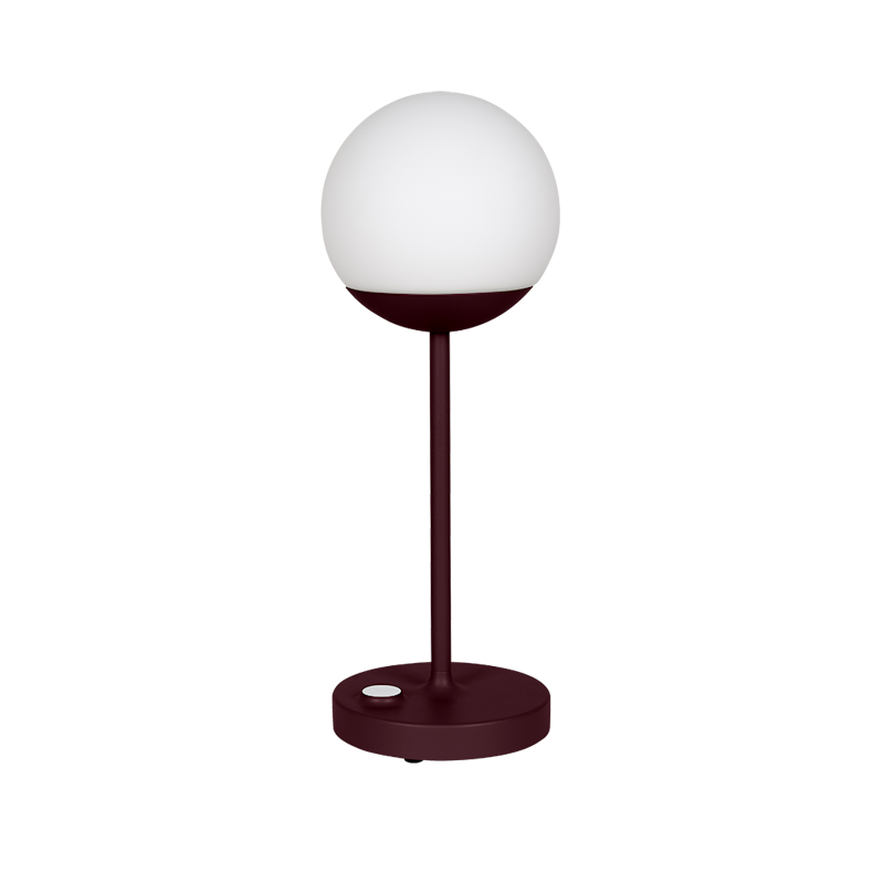 Mooon! Transportabel Lampe, Black Cherry