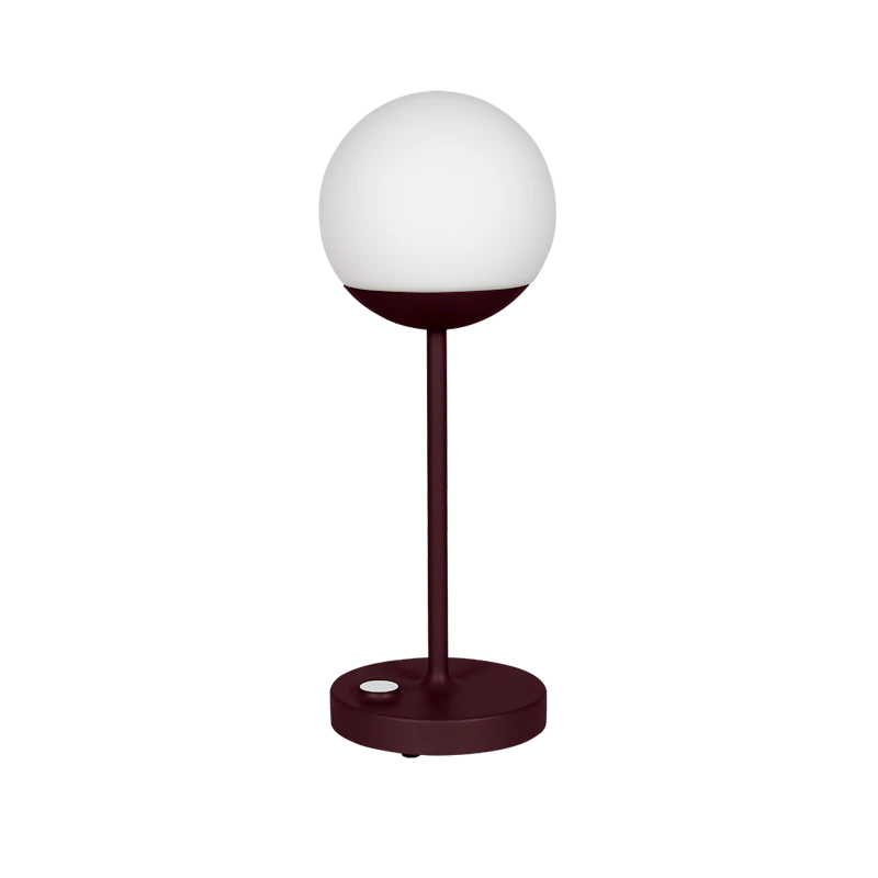 Mooon! Transportabel Lampe, Black Cherry