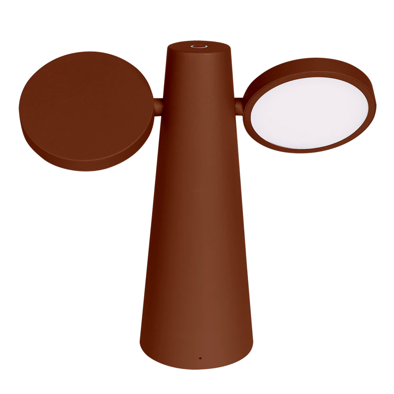 Oto Transportabel Lampe, Red Ochre