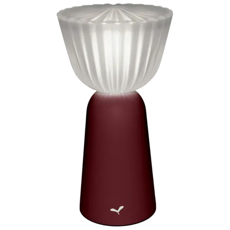 Swiing Bordlampe Bærbar, Black Cherry