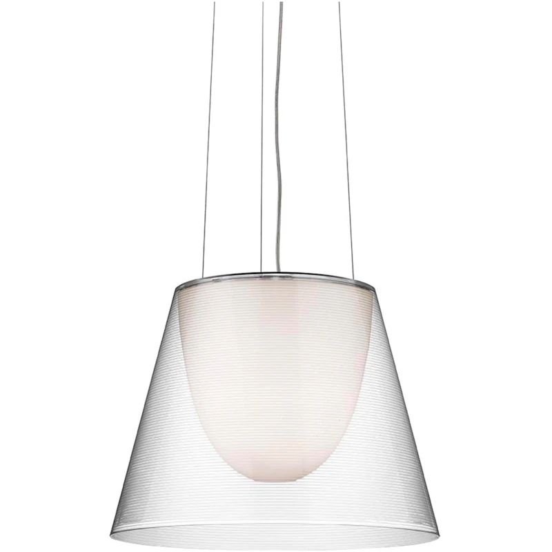 Ktribe S2 Loftlampe, Transparent