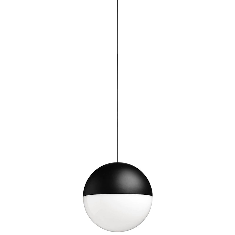 String Light Sphere Pendel 12M Dæmpbar med Casambi, Sort