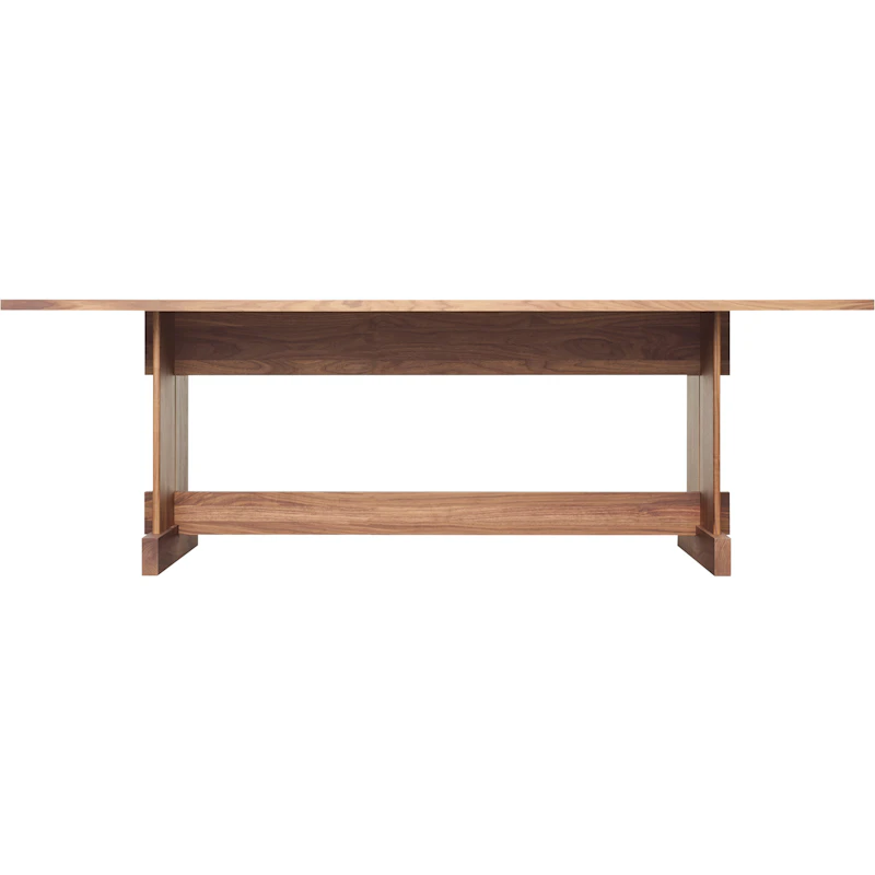 Grande Spisebord L: 245 cm, Matlakkeret Valnød