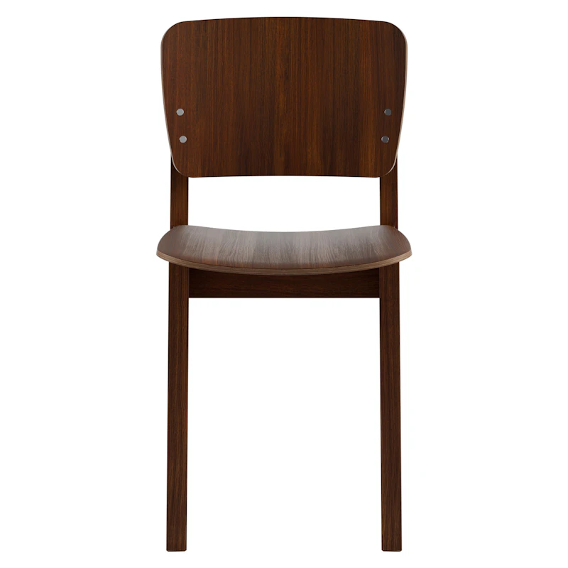 Mono, Wooden Base. Stained Oak Smoked