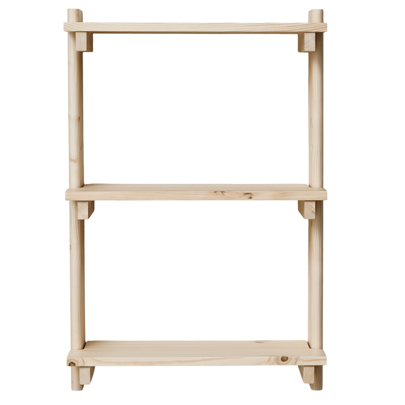 Beam Hylde 3 Hylder, Fyrretræ