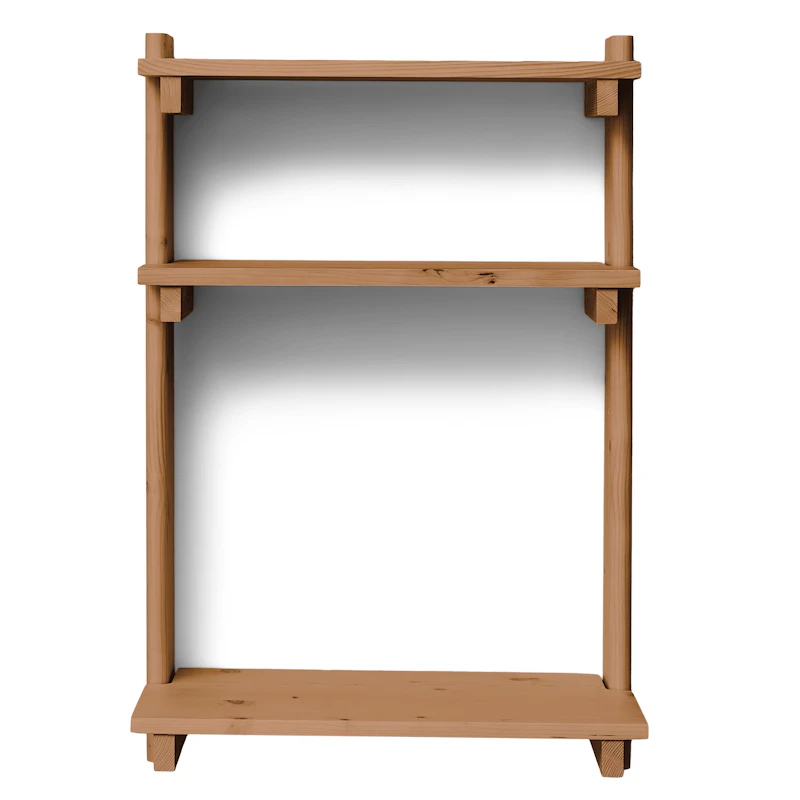 Beam Væghylde / Skrivebord, Deep Brown