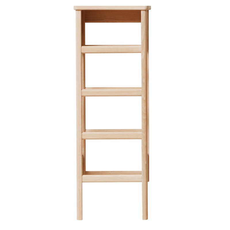 A Line Skohylde 35 cm, Hvidolieret Eg