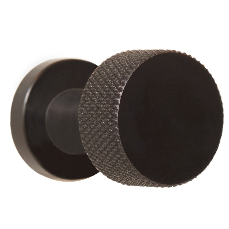 Angle Krog / Knop Ø2 cm, Sort