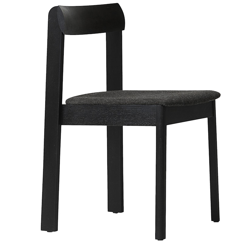 Blueprint Stol, Sortbejdset Egetræ / Hallingdal 0376