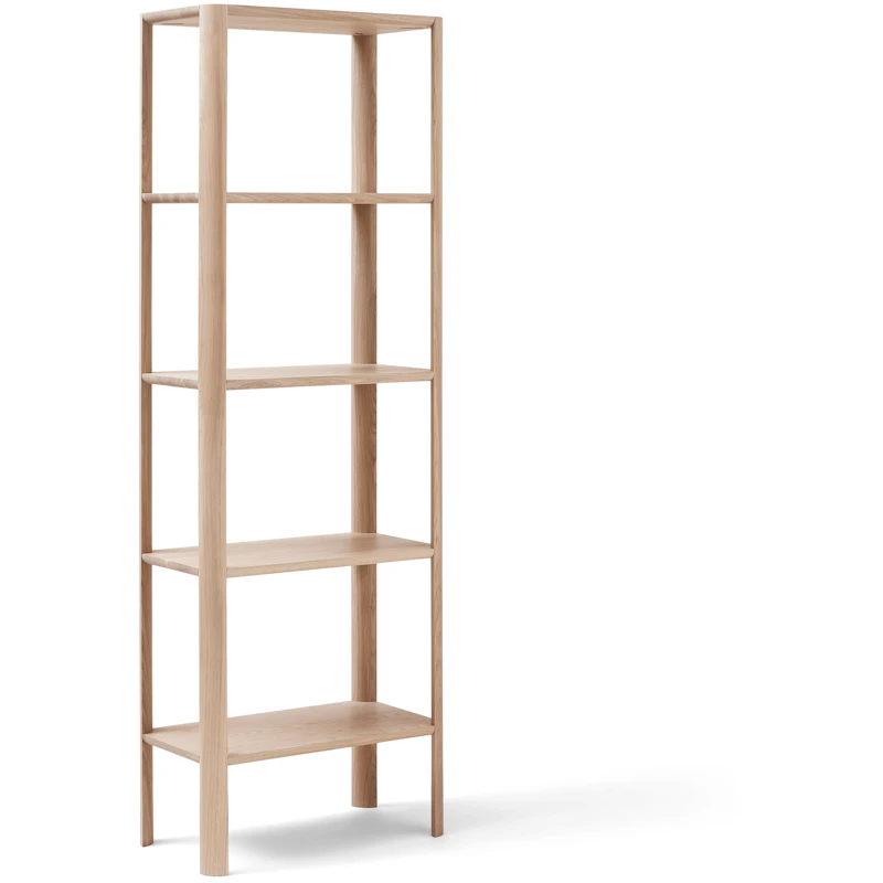 Leaf Hylde 0,5x5, Hvidolieret Eg