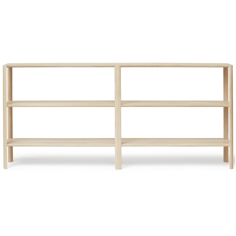 Leaf Hylde 2x3, Hvidolieret Eg