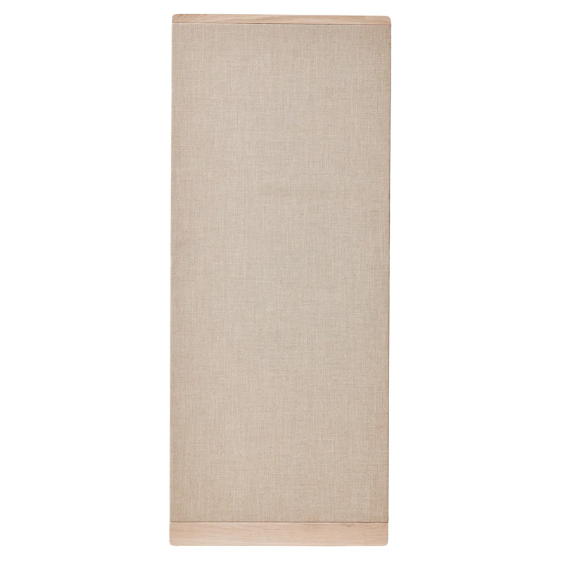 Rim Opslagstavle 60x145 cm, Hvidolieret Eg