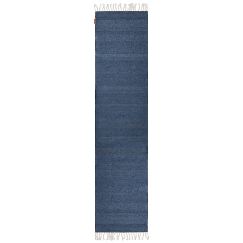Fringe Tæppe 70x300 cm, Dusty Blue
