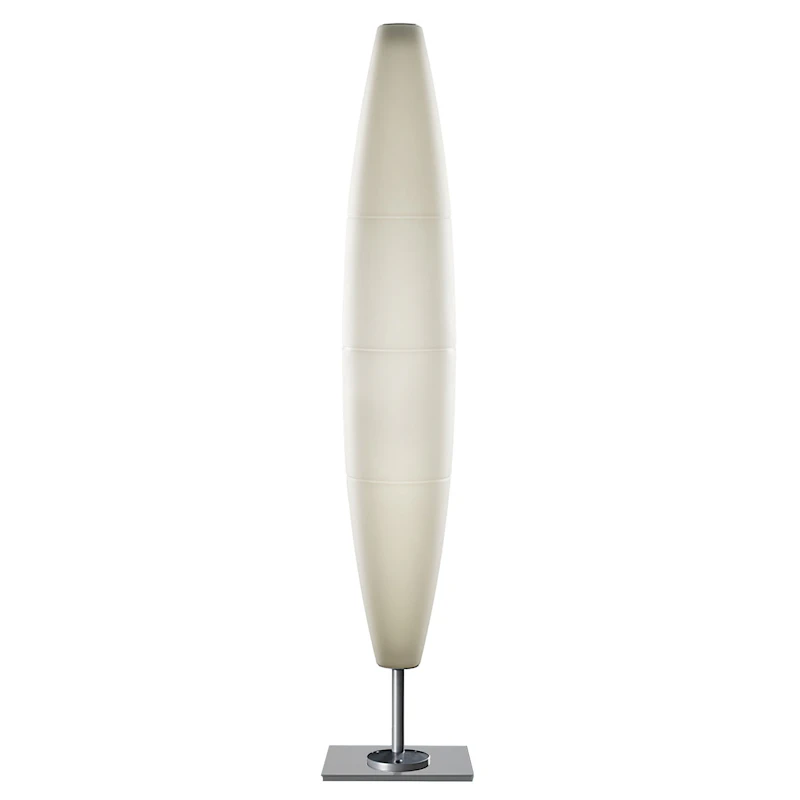 Havana Terra Bassa gulvlampe udendørs, hvid