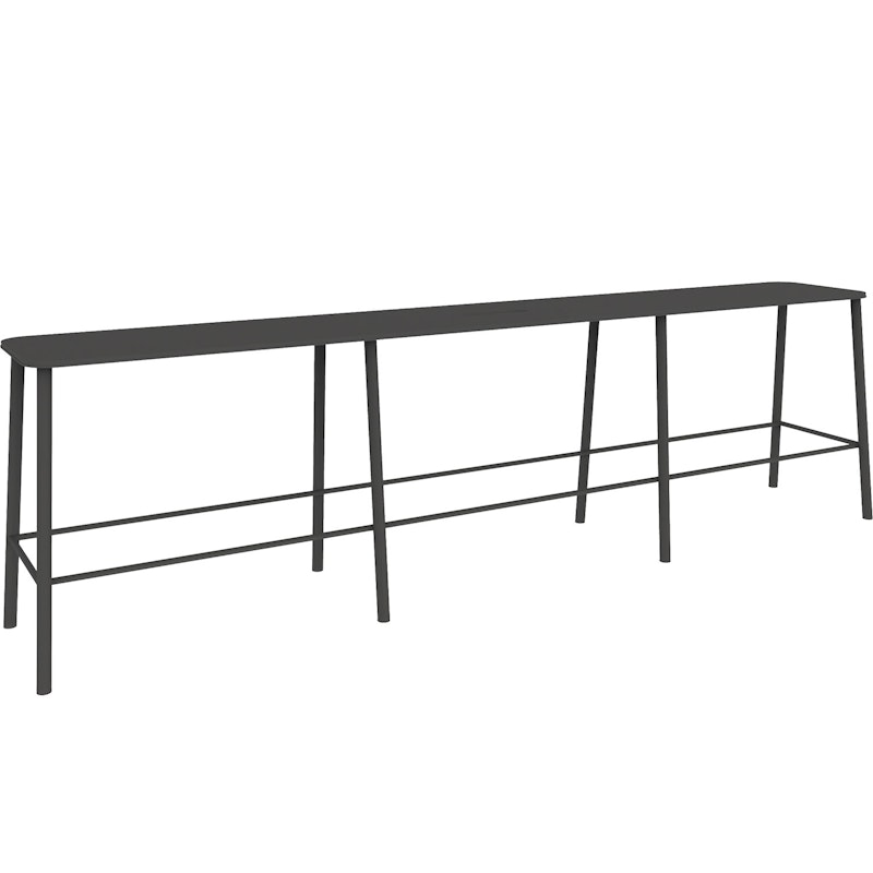 Adam Mono Bænk 160 cm, Sort