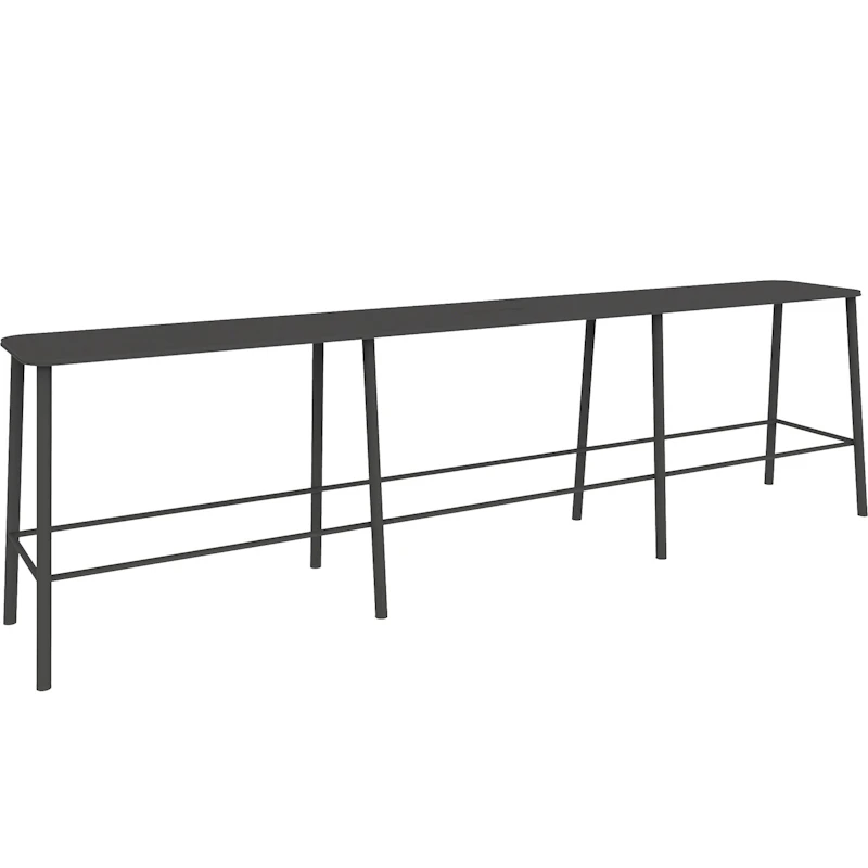 Adam Mono Bænk 160 cm, Sort