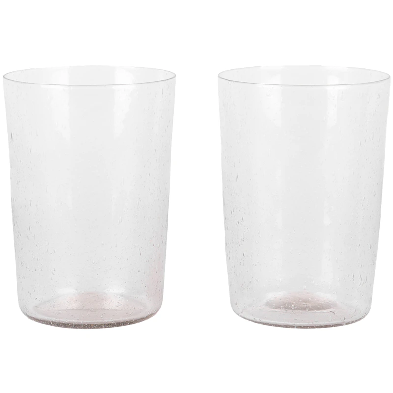 Isle Drikkeglas 2-pak, Light Smoke