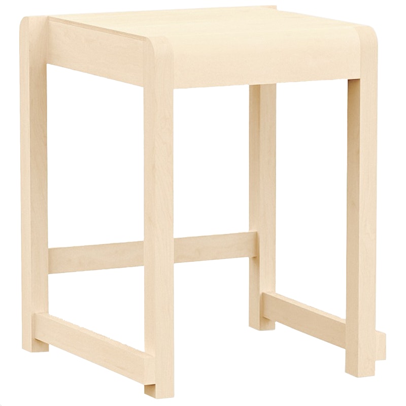 Low Stool 01 Taburet, Naturlig