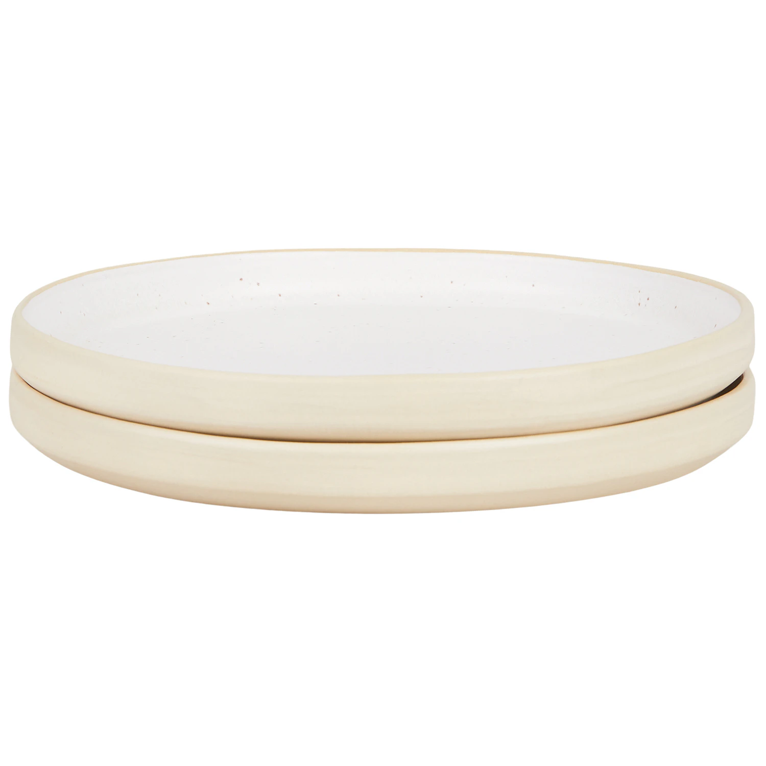 Frama Otto Tallerkener 2-pak &Oslash;25 Cm e - Middagstallerkner Stent&oslash;j Hvid - 5011