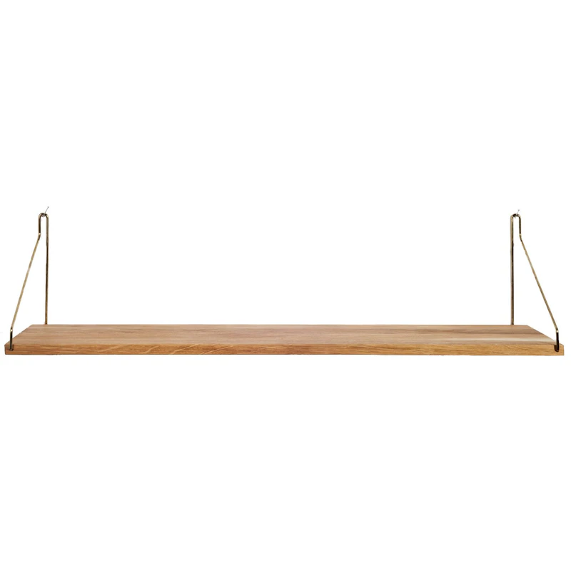 Shelf 80 Hylde, Messing