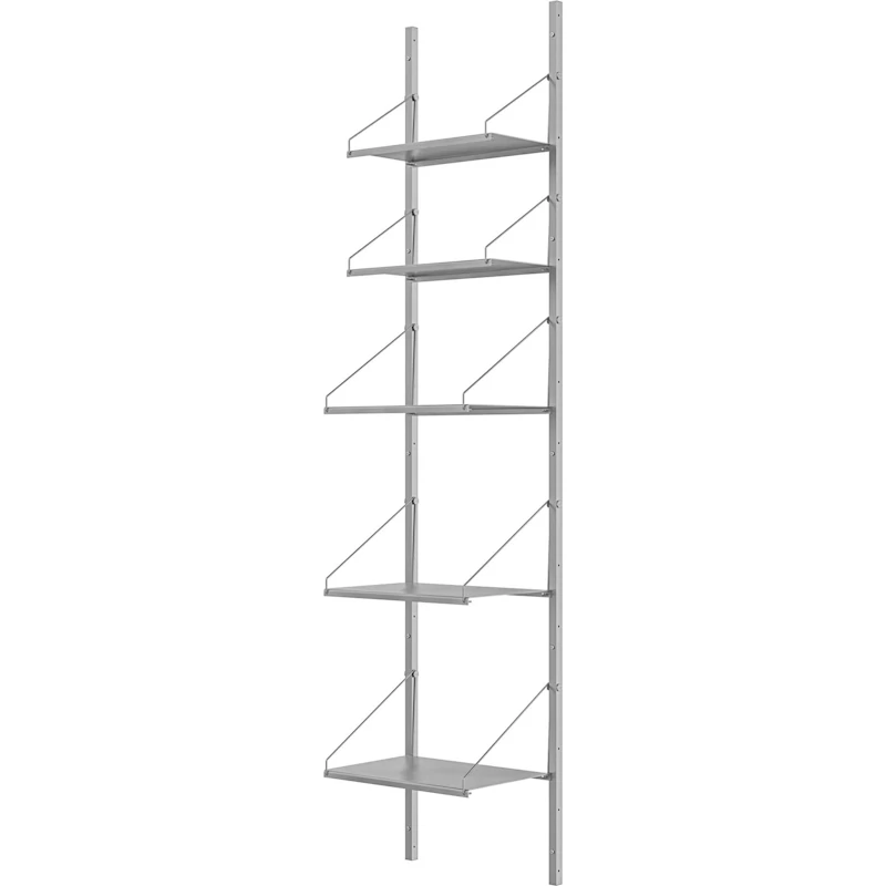 Library Hylde 185x40 cm, Rustfrit Stål