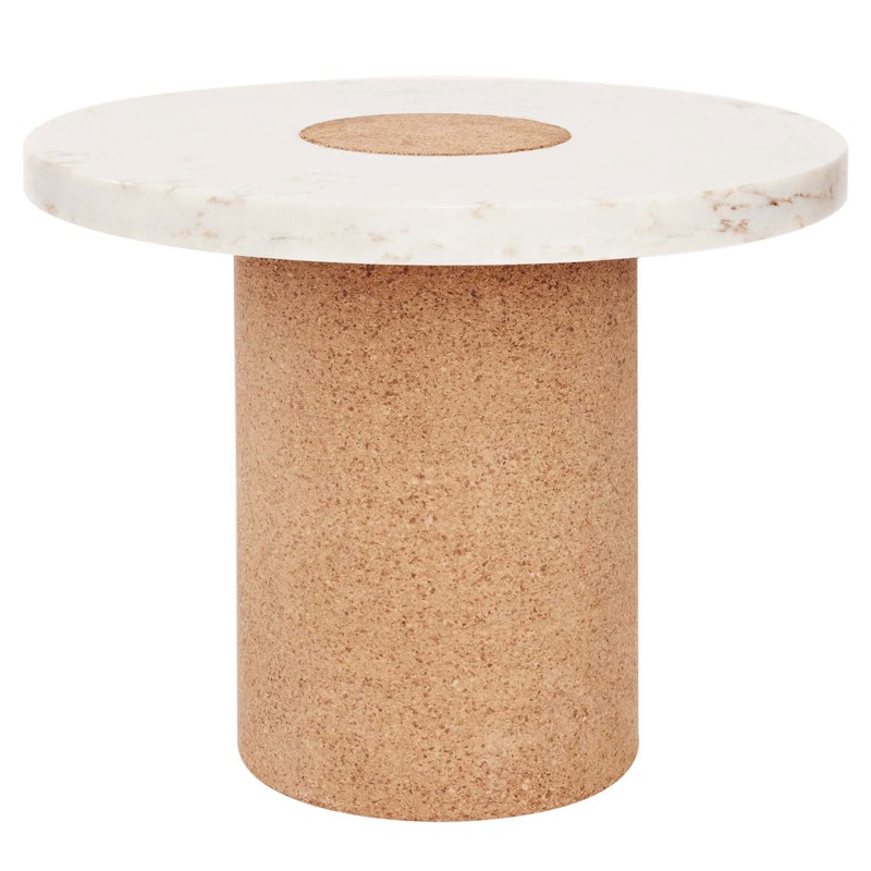 Sintra Bord Hvid Marmor, Ø 60 cm