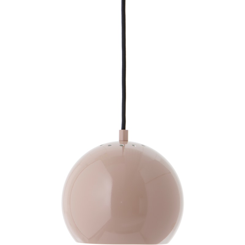 Ball Pendel 18 cm, Glossy Nude