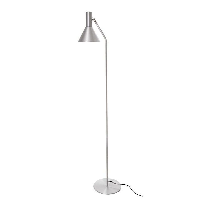 Lyss Gulvlampe Børstet Aluminium