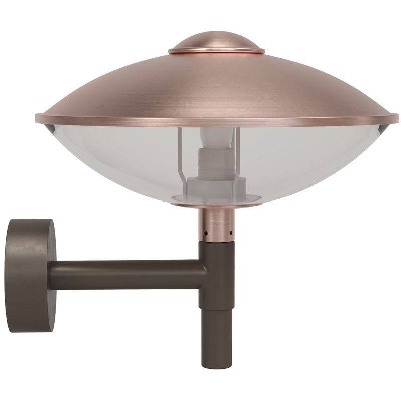 HL410 Væglampe, Kobber / Klar