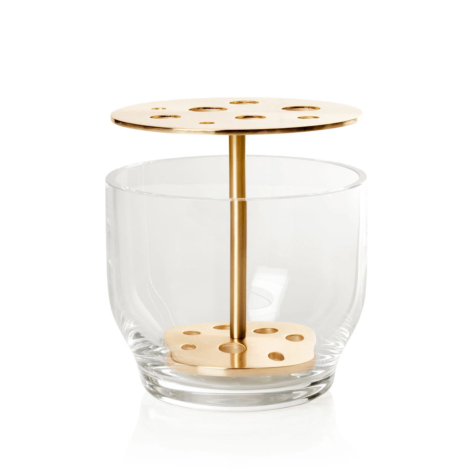 Fritz Hansen Ikebana Small Vase - Vaser Rustfrit St&aring;l Messing - 840141