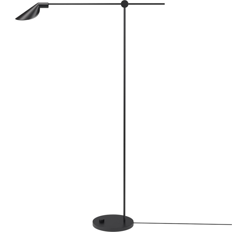 MS011 Gulvlampe, Black Pvd