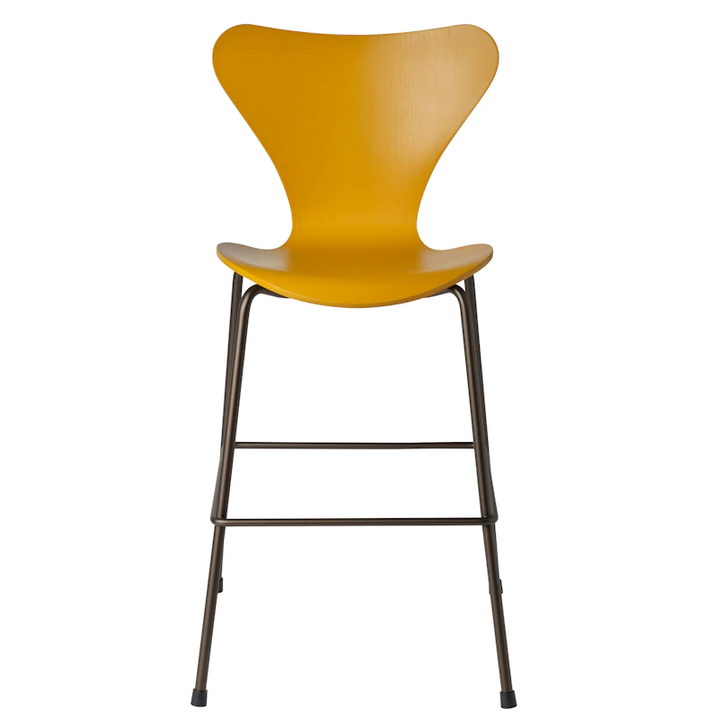 Serie 7 Junior-stol, Burnt Yellow